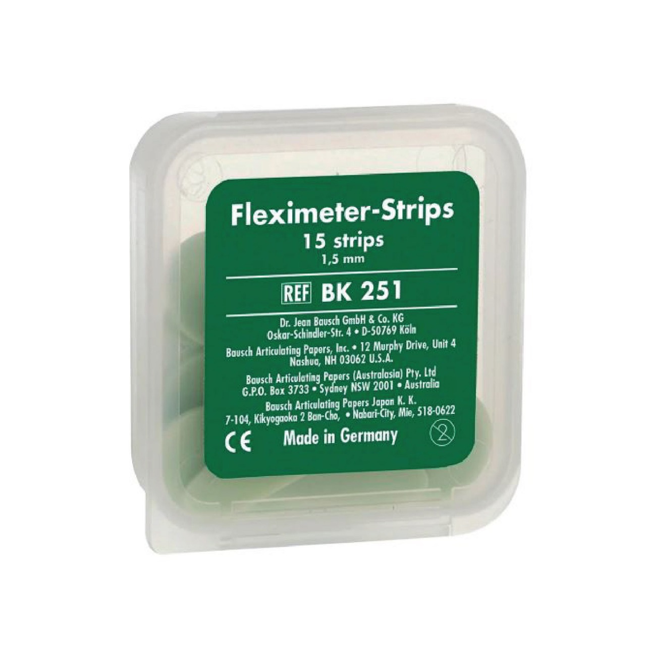 Fleximeter Strips Green